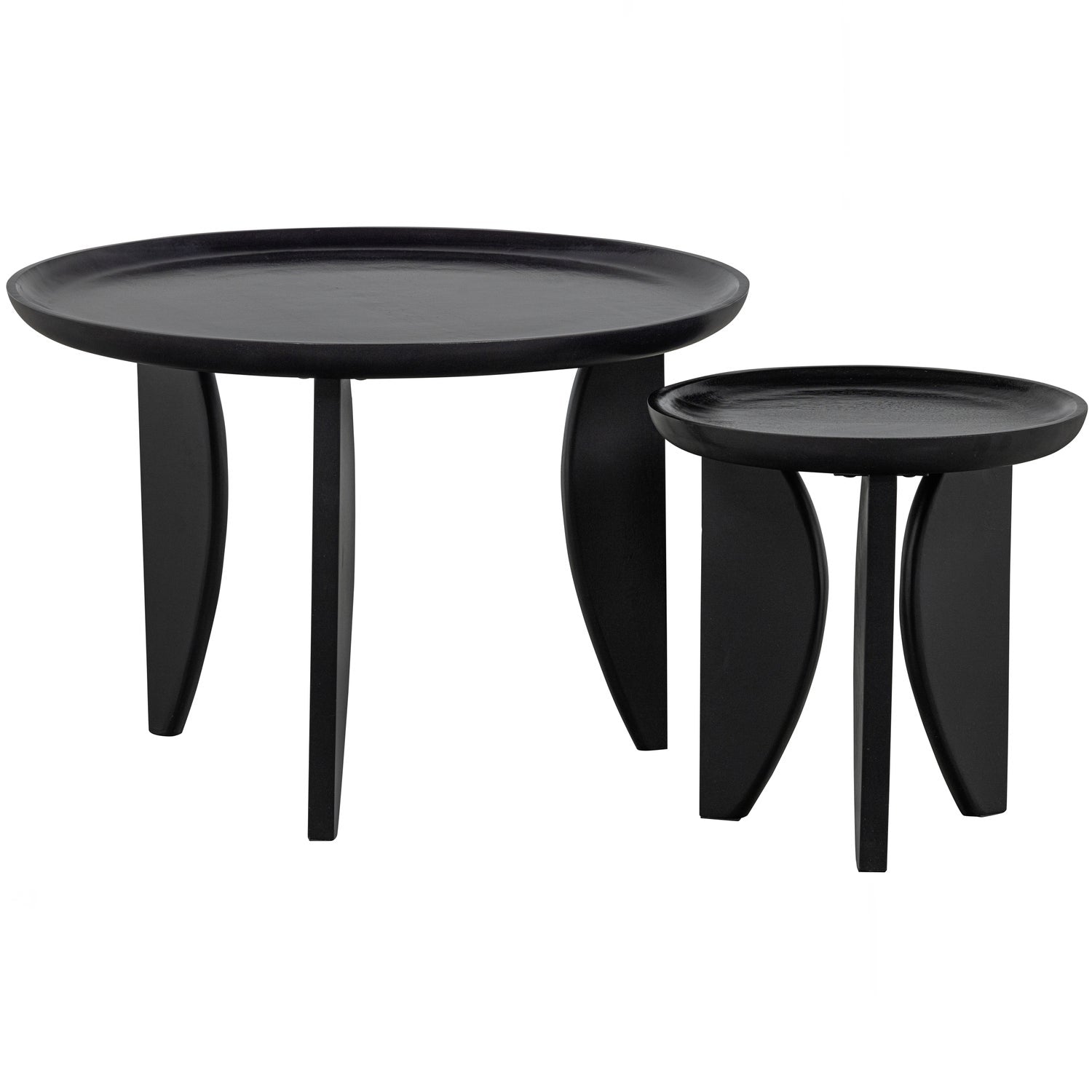 Bijzettafel High Heels set van 2