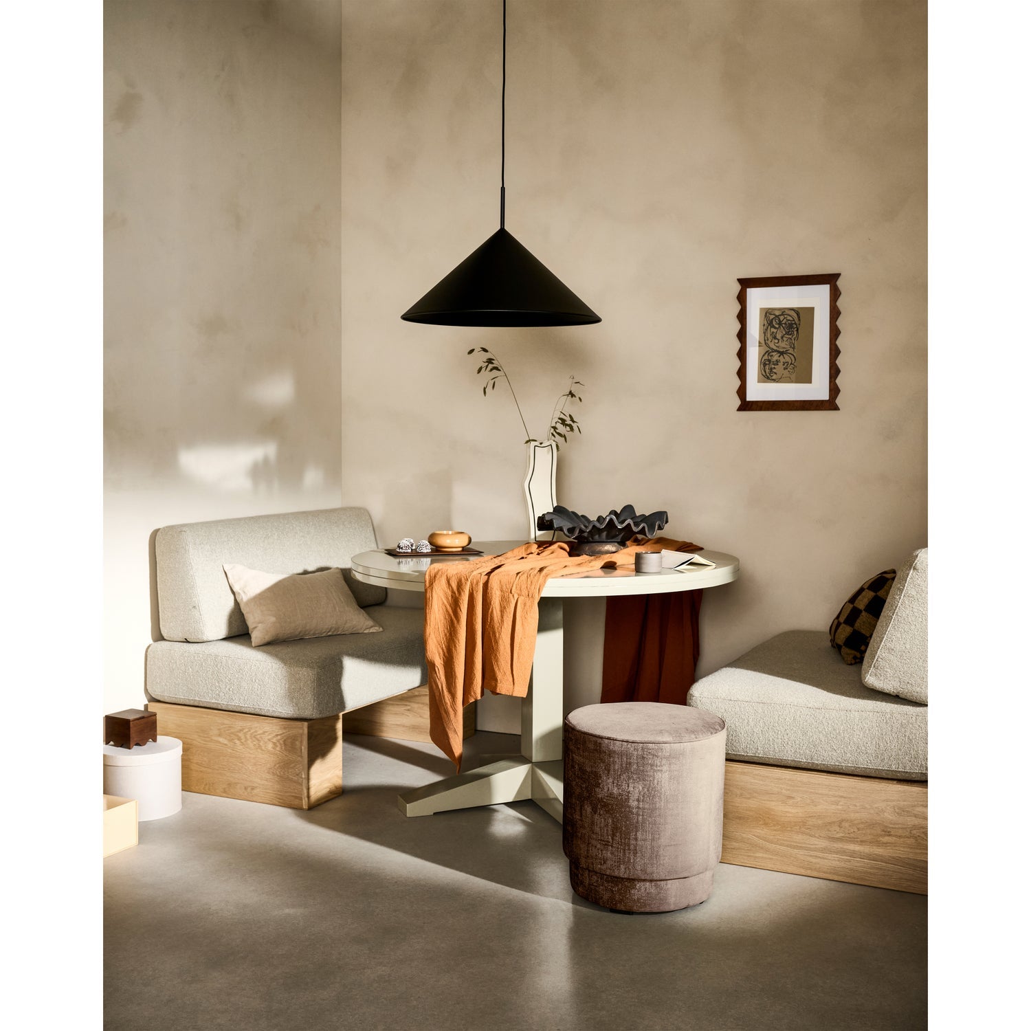 Eettafel Deck rond