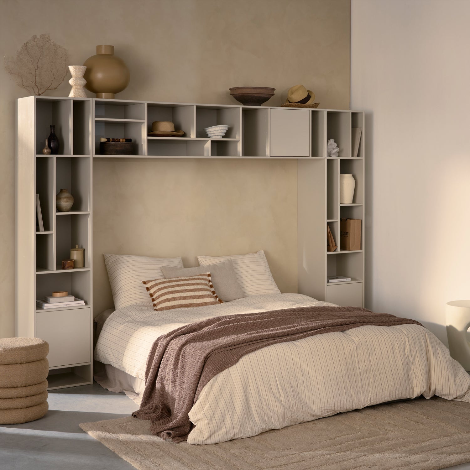 Bank+Wandmeubel Letter XL