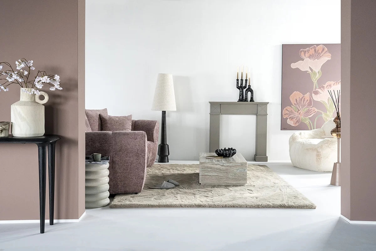 Vloerkleed Zena - Beige