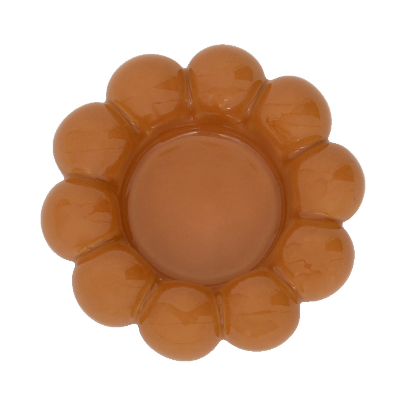 Kaarsenhouder Talon goud oranje