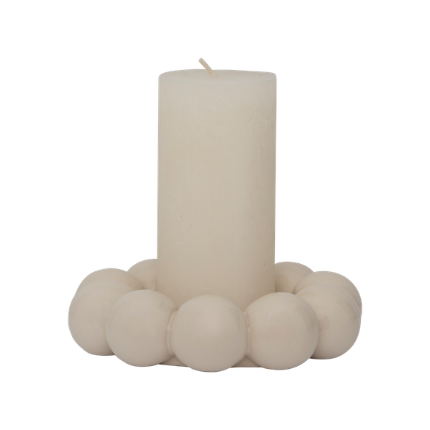 Waxinelicht Talon, Off white