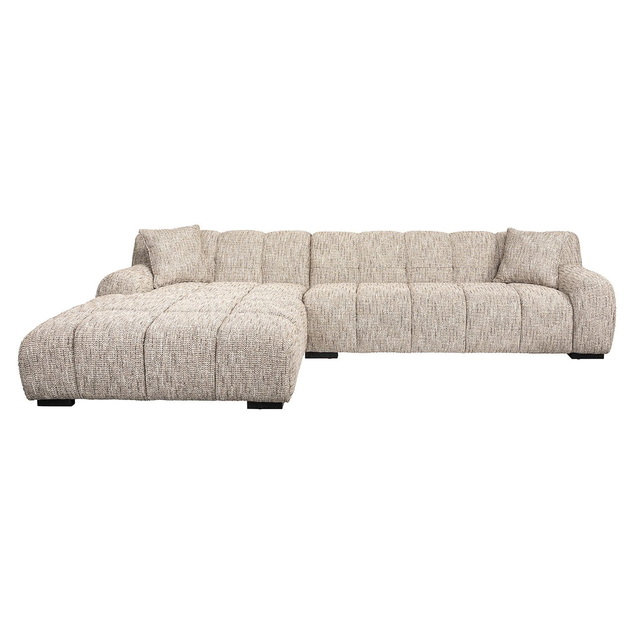 Bank Hazel 3-zits + lounge links trendy nature