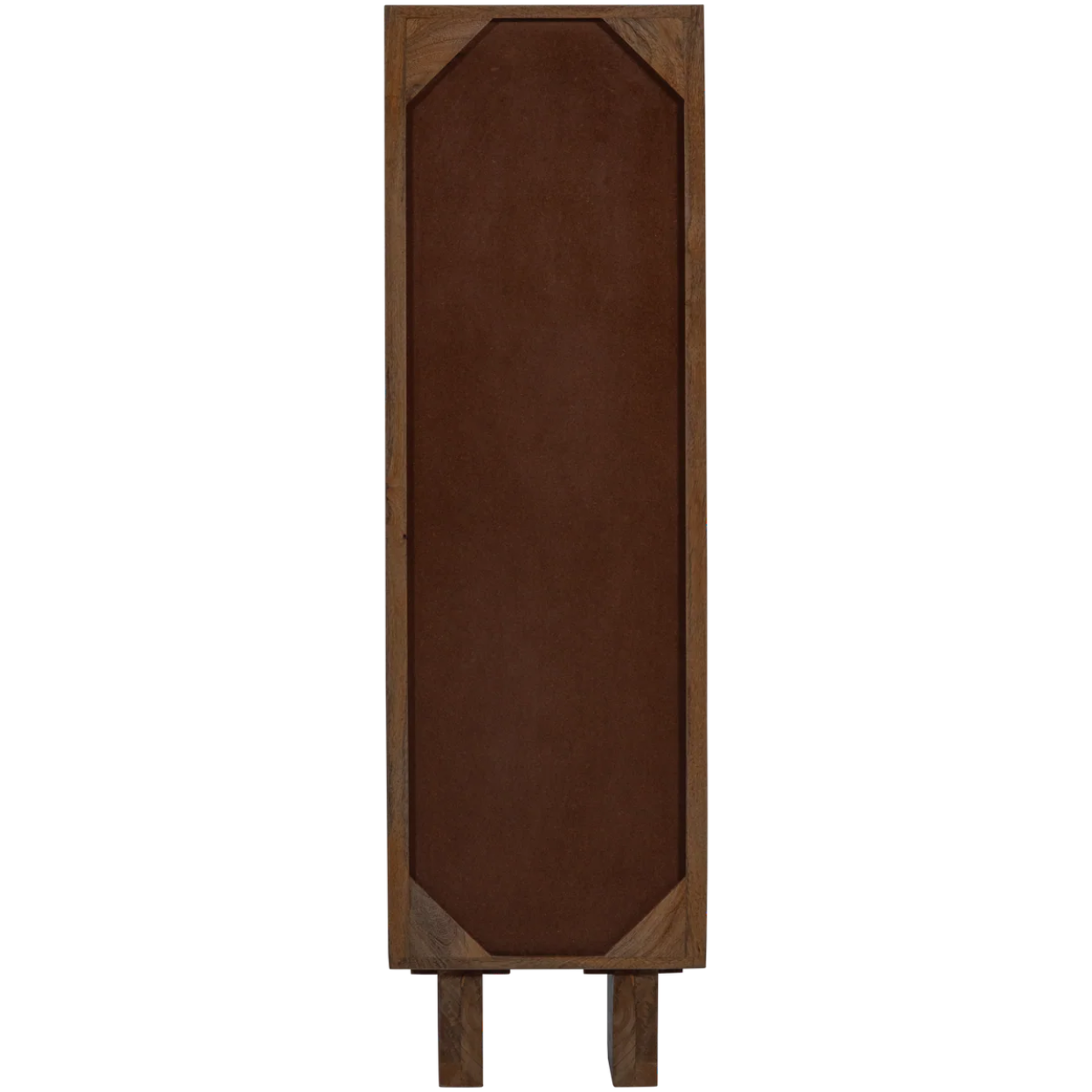 KELLA 1-DOOR CABINET MANGO WOOD BROWN