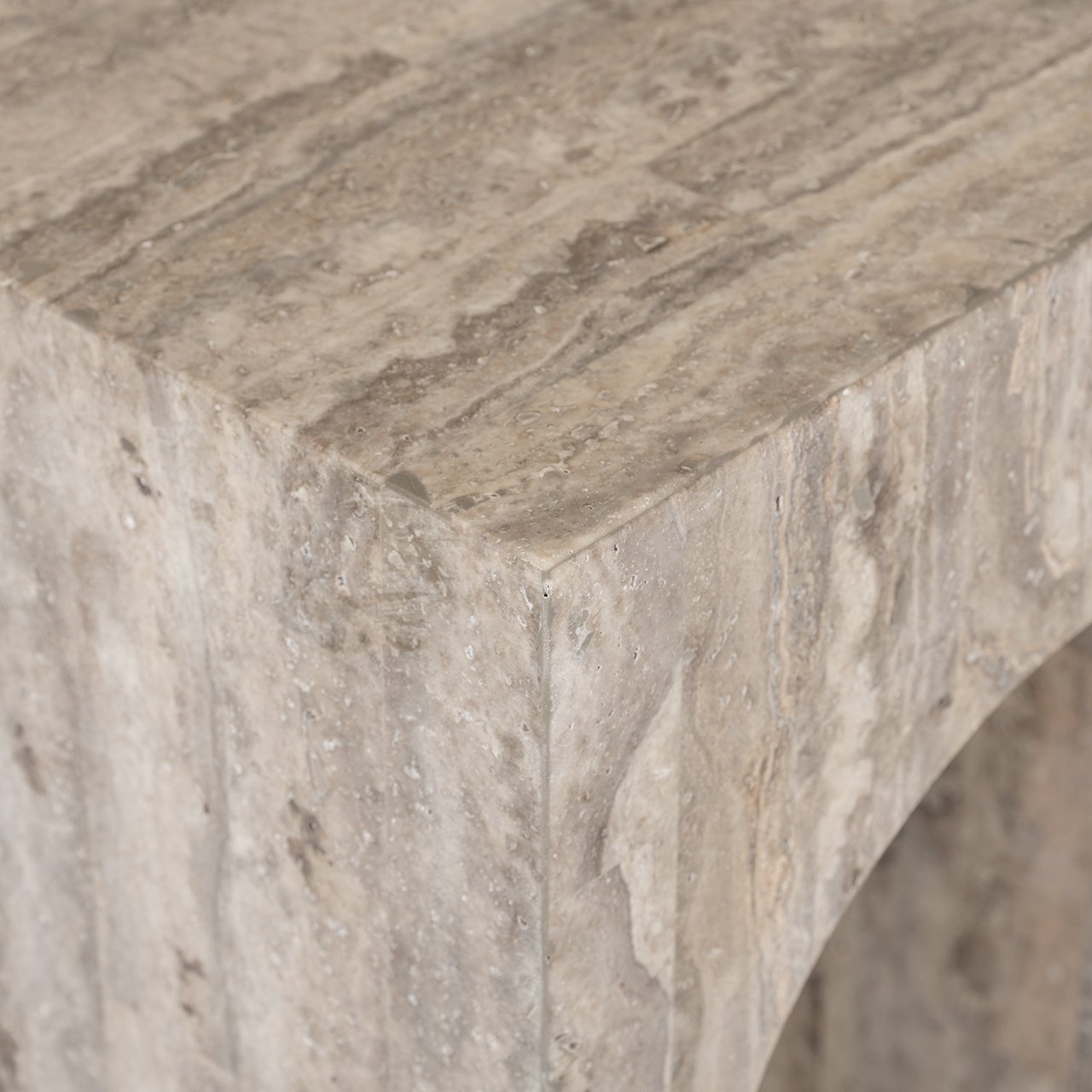 Wandtafel La Rague naturel grijs travertin
