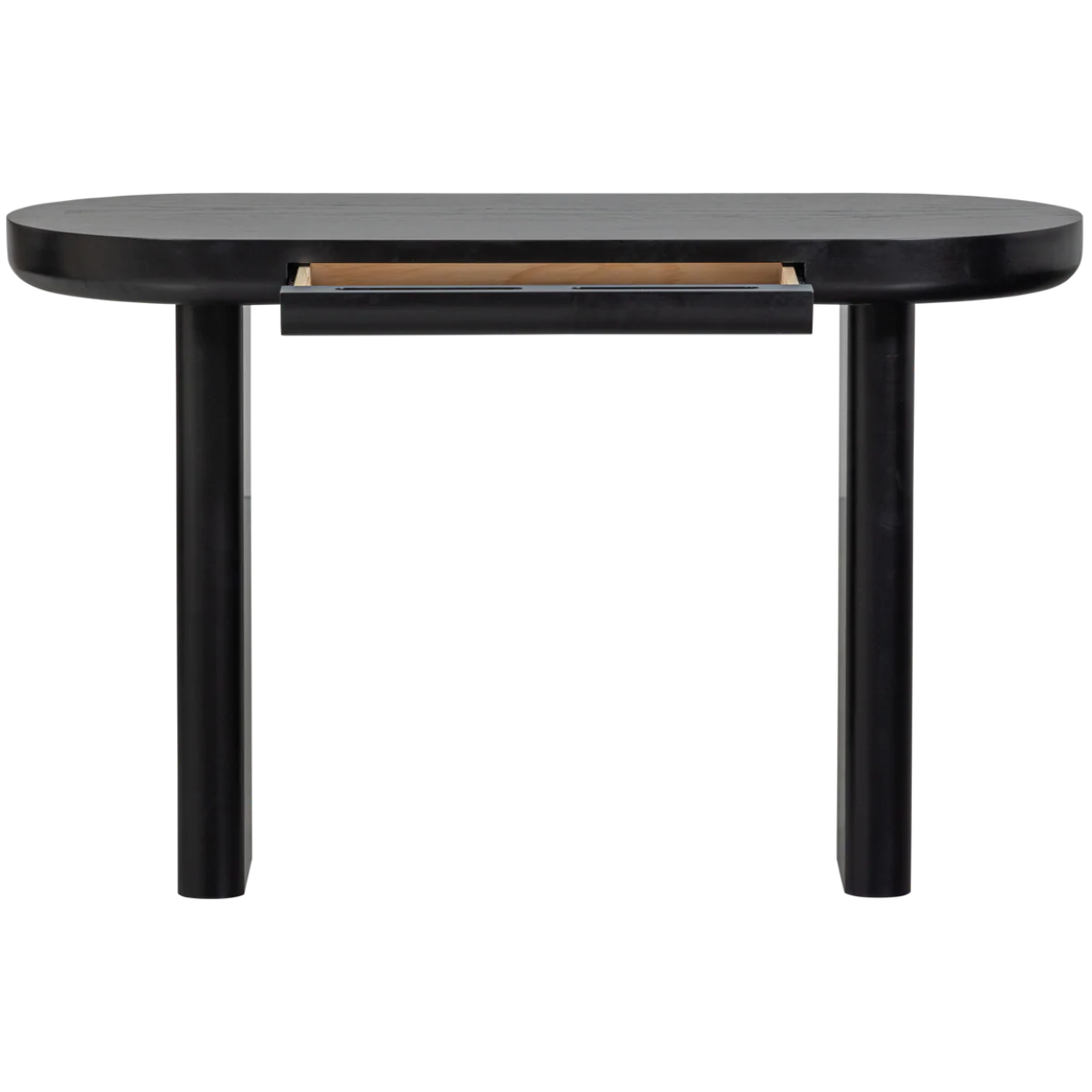 MAEL DESK/SIDETABLE BLACK VENEER