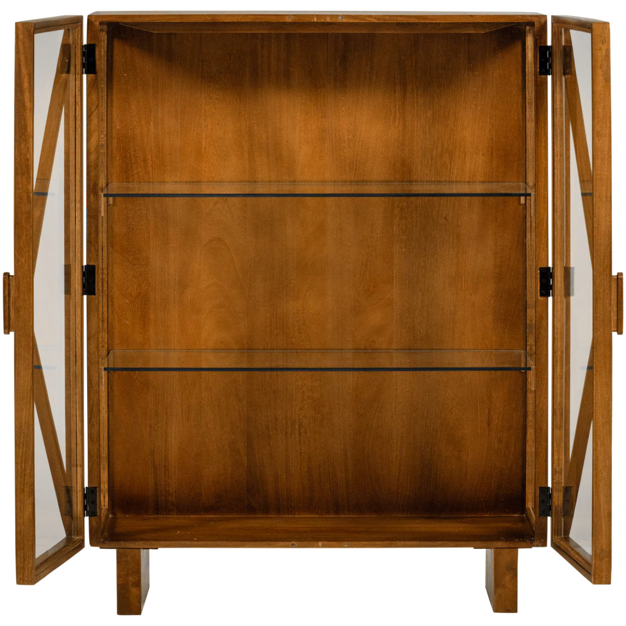 KELLA 2-DOOR CABINET MANGO WOOD NATURAL