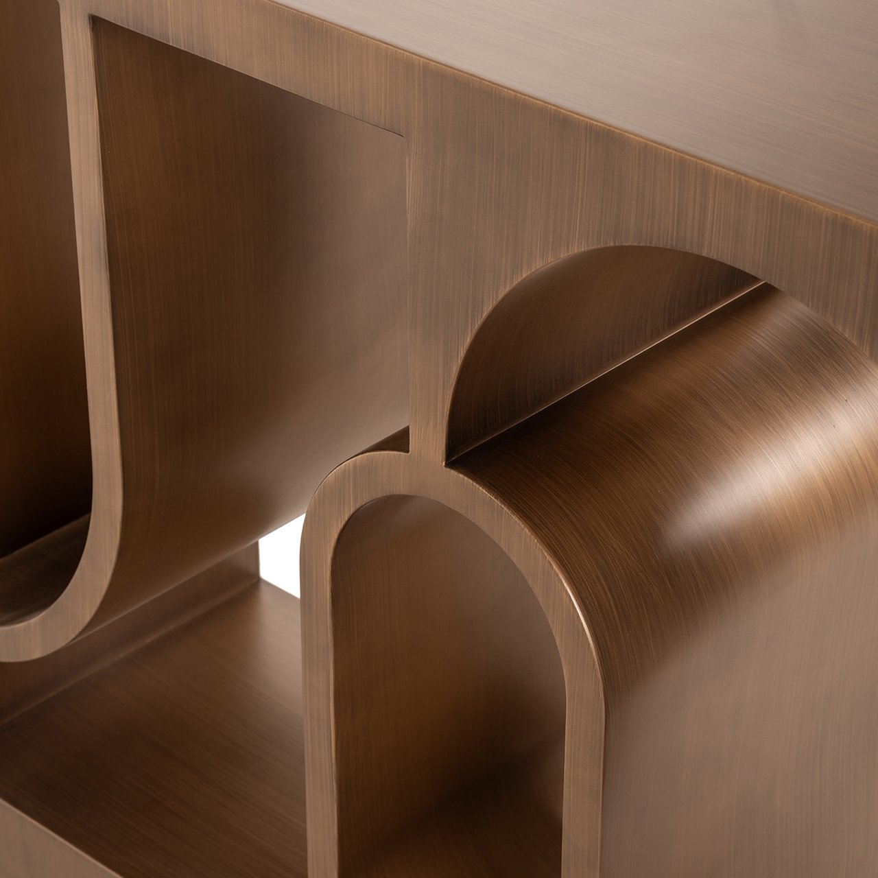 Wall table Lugano (Brushed Gold)