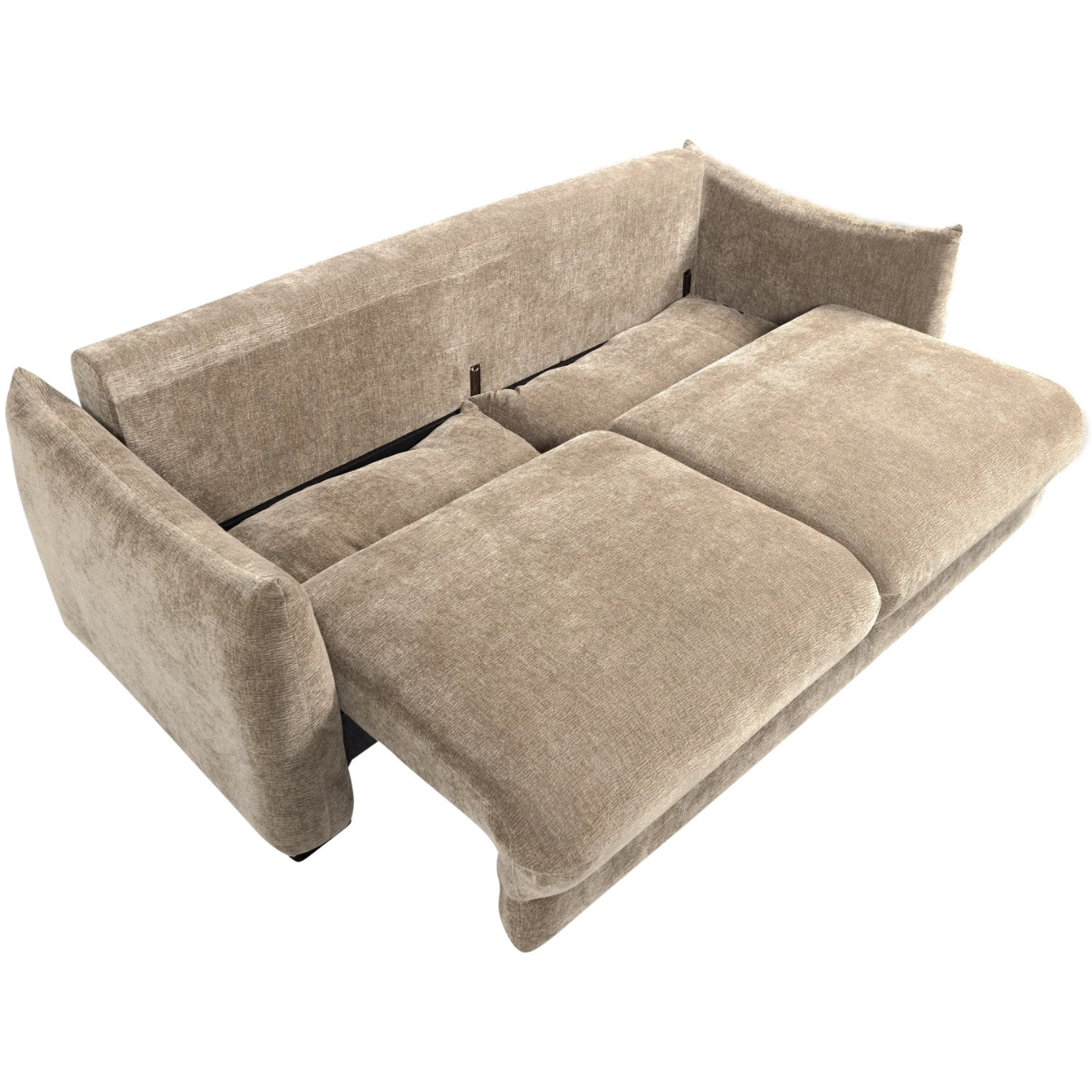 Jonne 3-zits slaapbank chenille naturel