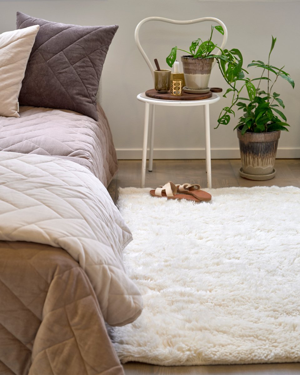 Vloerkleed Runner Cloudy 80x200 Natural