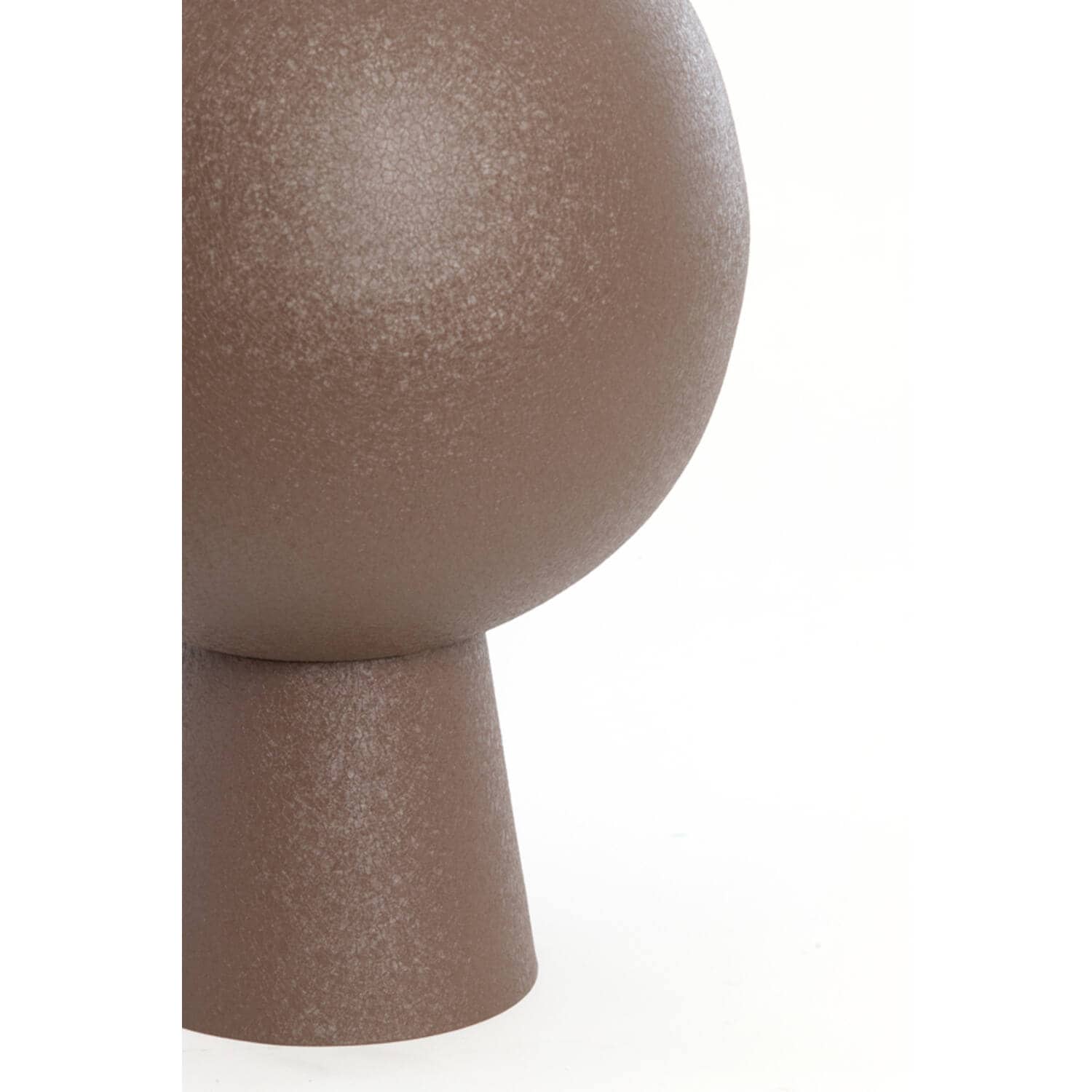 Vase Chedi - Thunder brown M