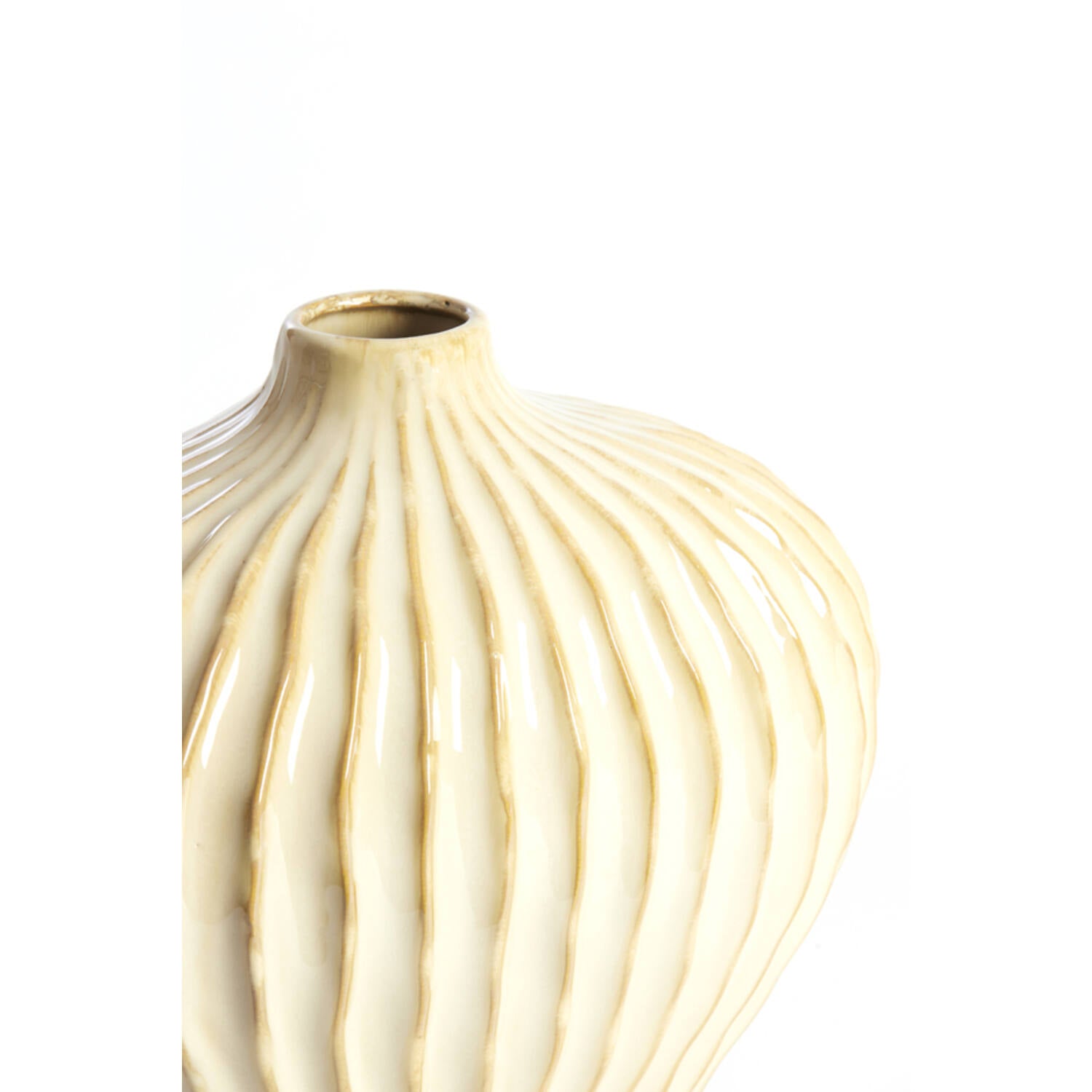 Vaas Talea Ø35x21 cm Parelmoer