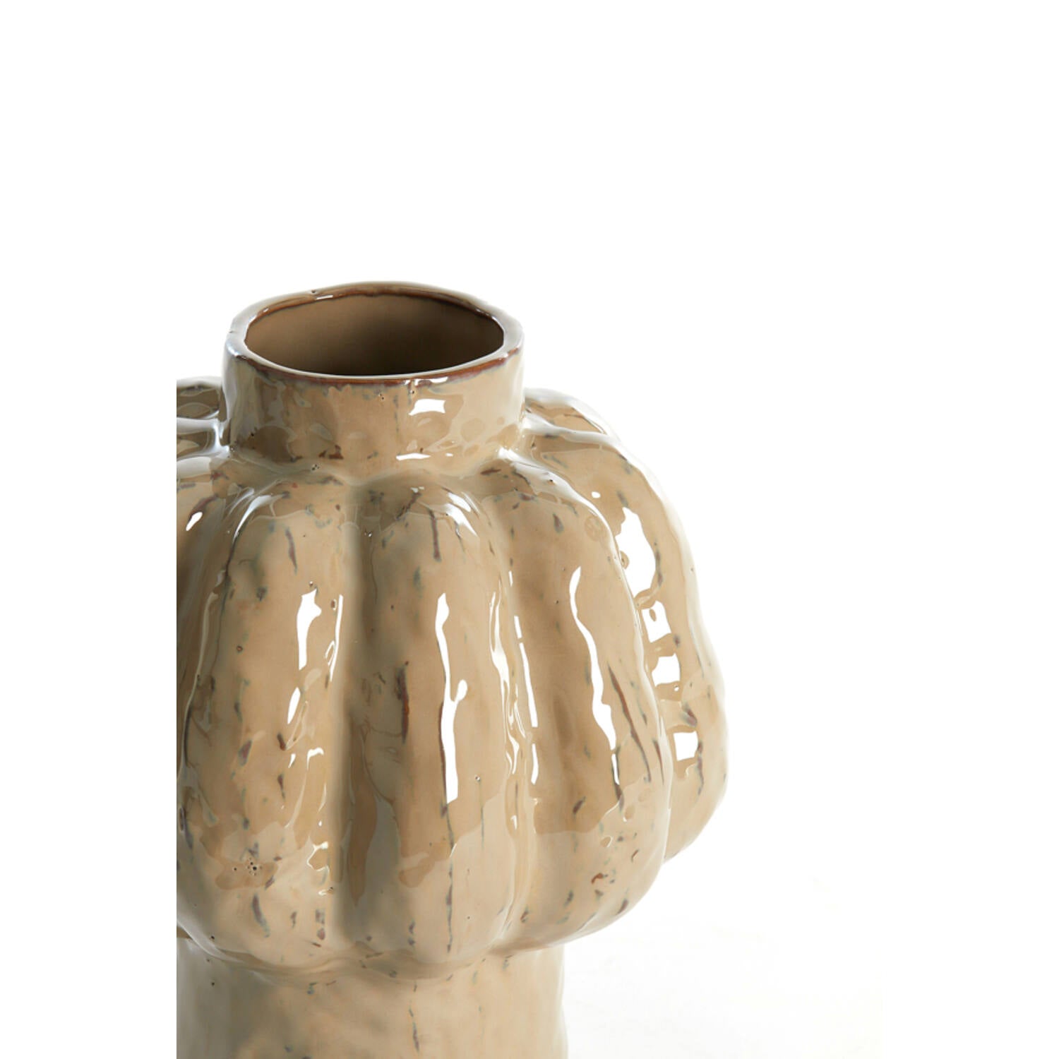 Vaas Aliveri Ø21,5x25 cm taupe