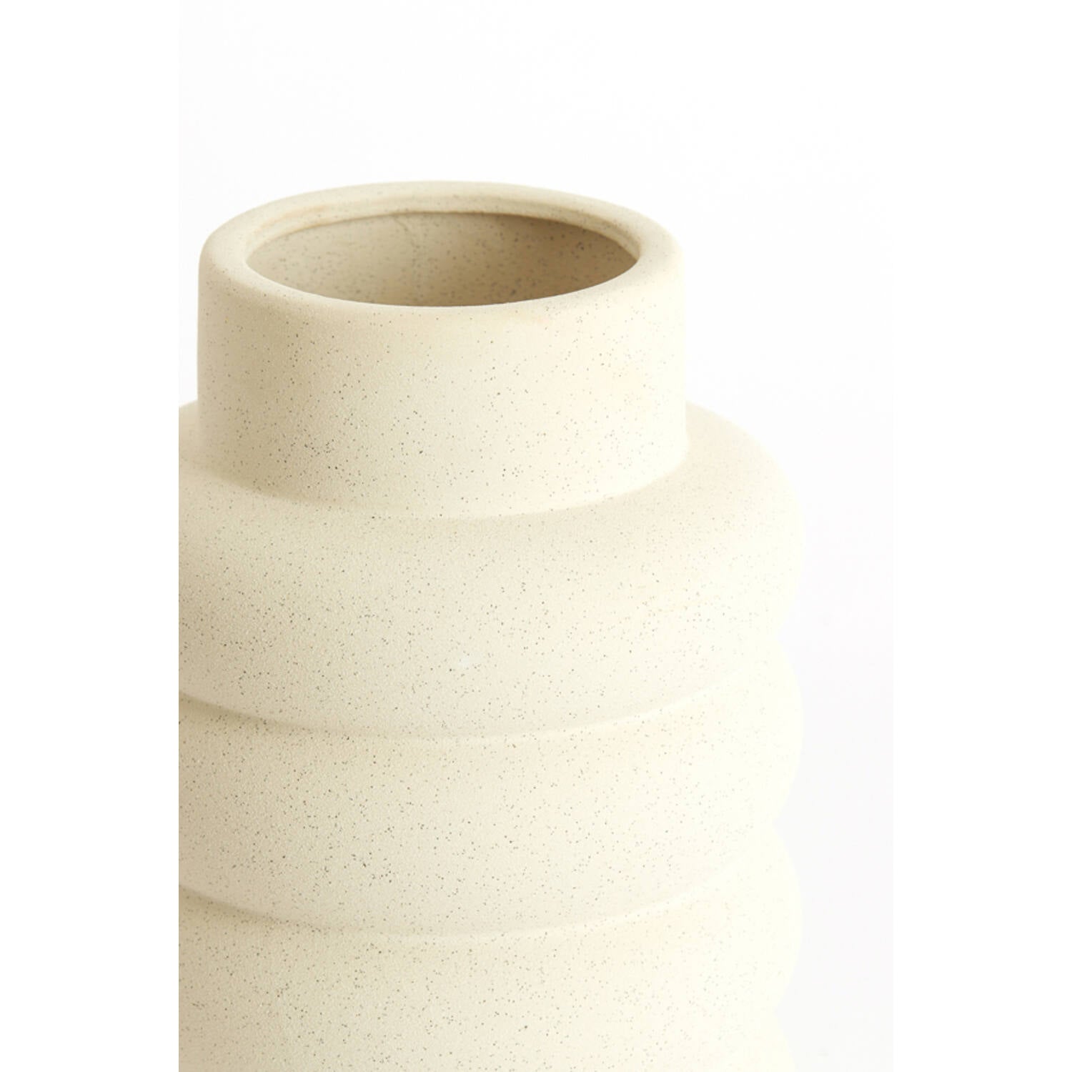 Vaas Triora  Ø23x32,5 cm crème