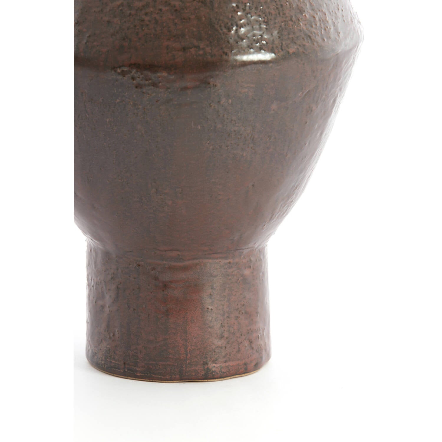 Vaas Vasora Ø29x41 cm donker rood-bruin