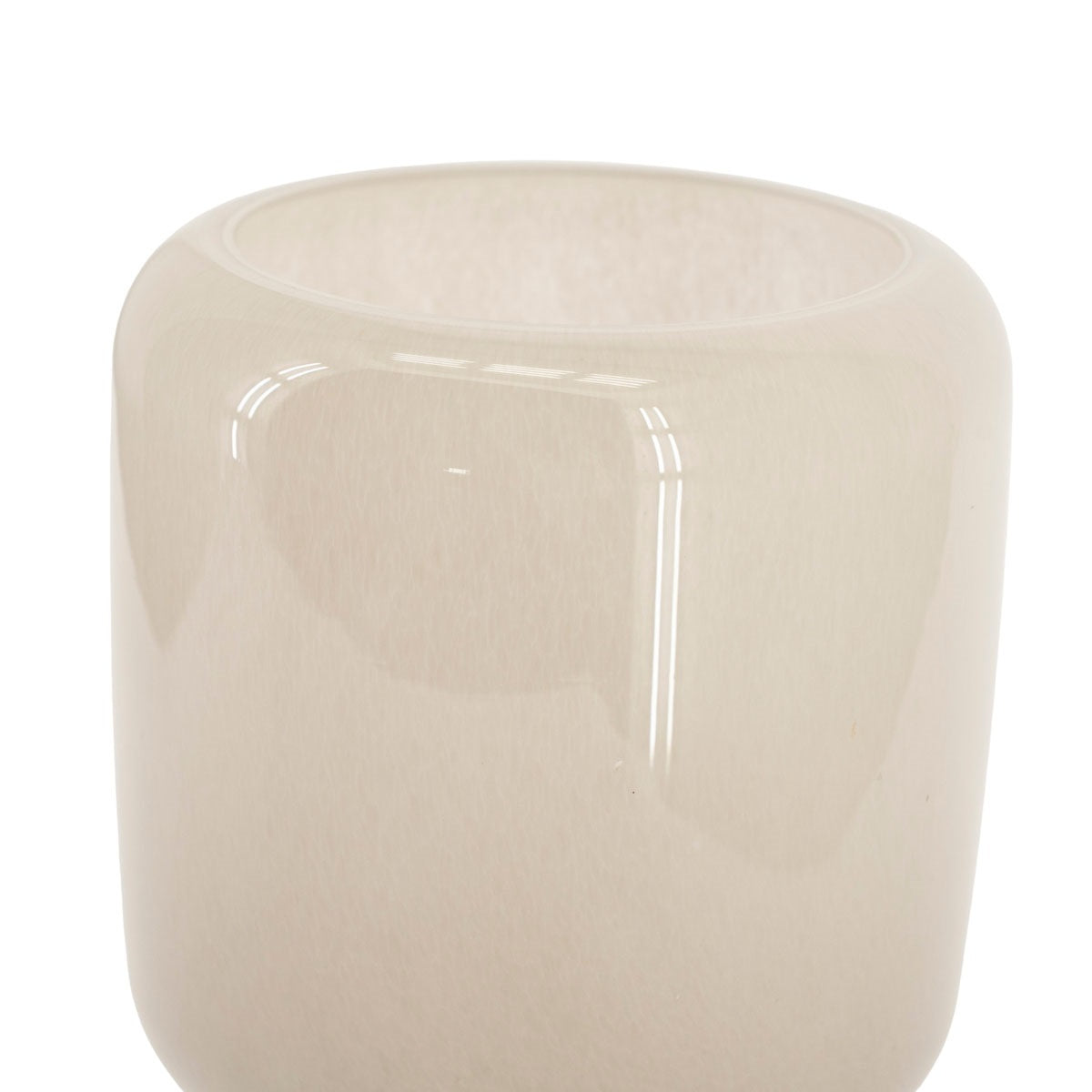 Waxinelichthouder Solenne taupe large