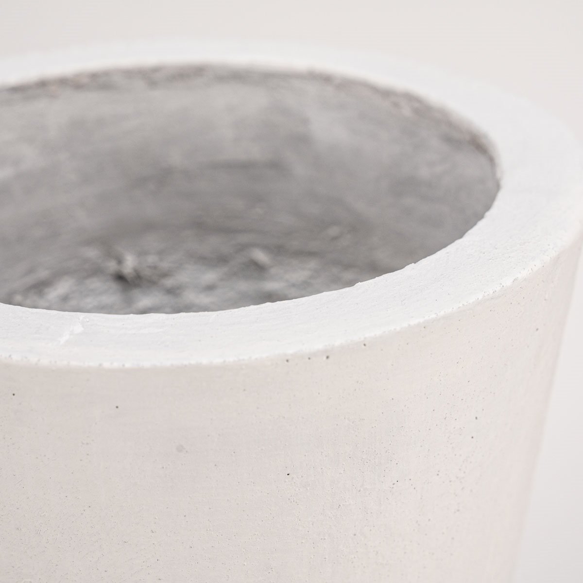 Vaas/pot Tierra Estella 38x47 cm - White