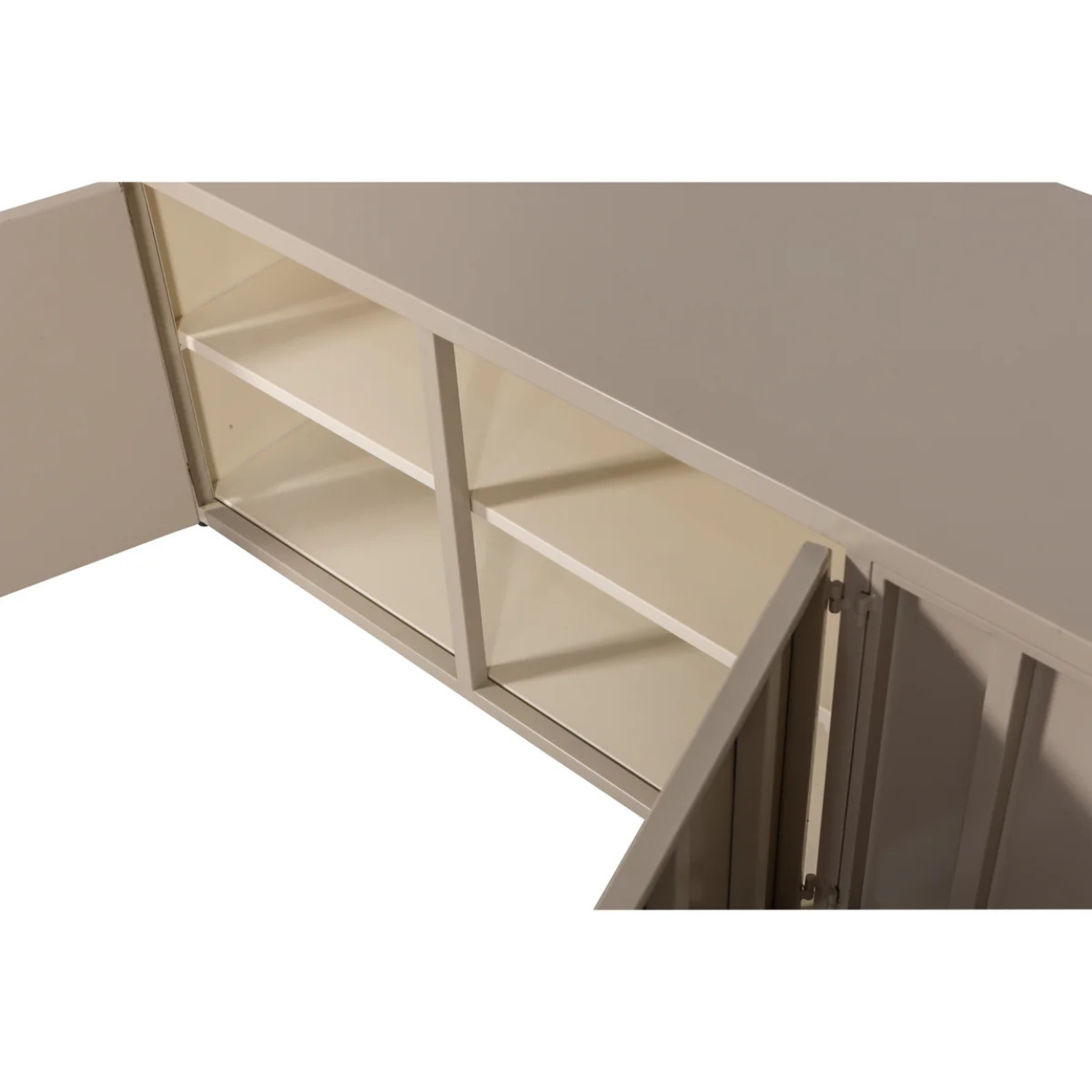 LEVEL TV UNIT METAL SAND 44X160 CM