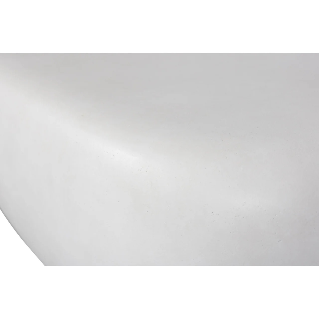 PEBBLE COFFEE TABLE CONCRETE LOOK WHITE 28X100X43 CM