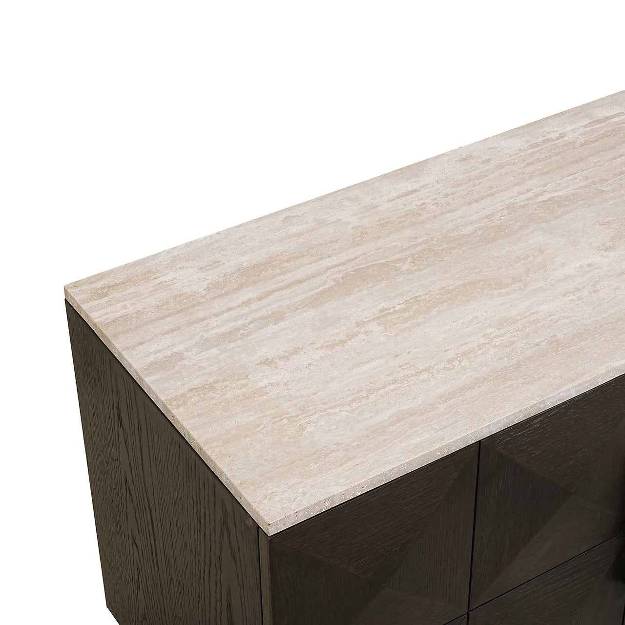 Claremont 4-door TV cabinet (Brown)