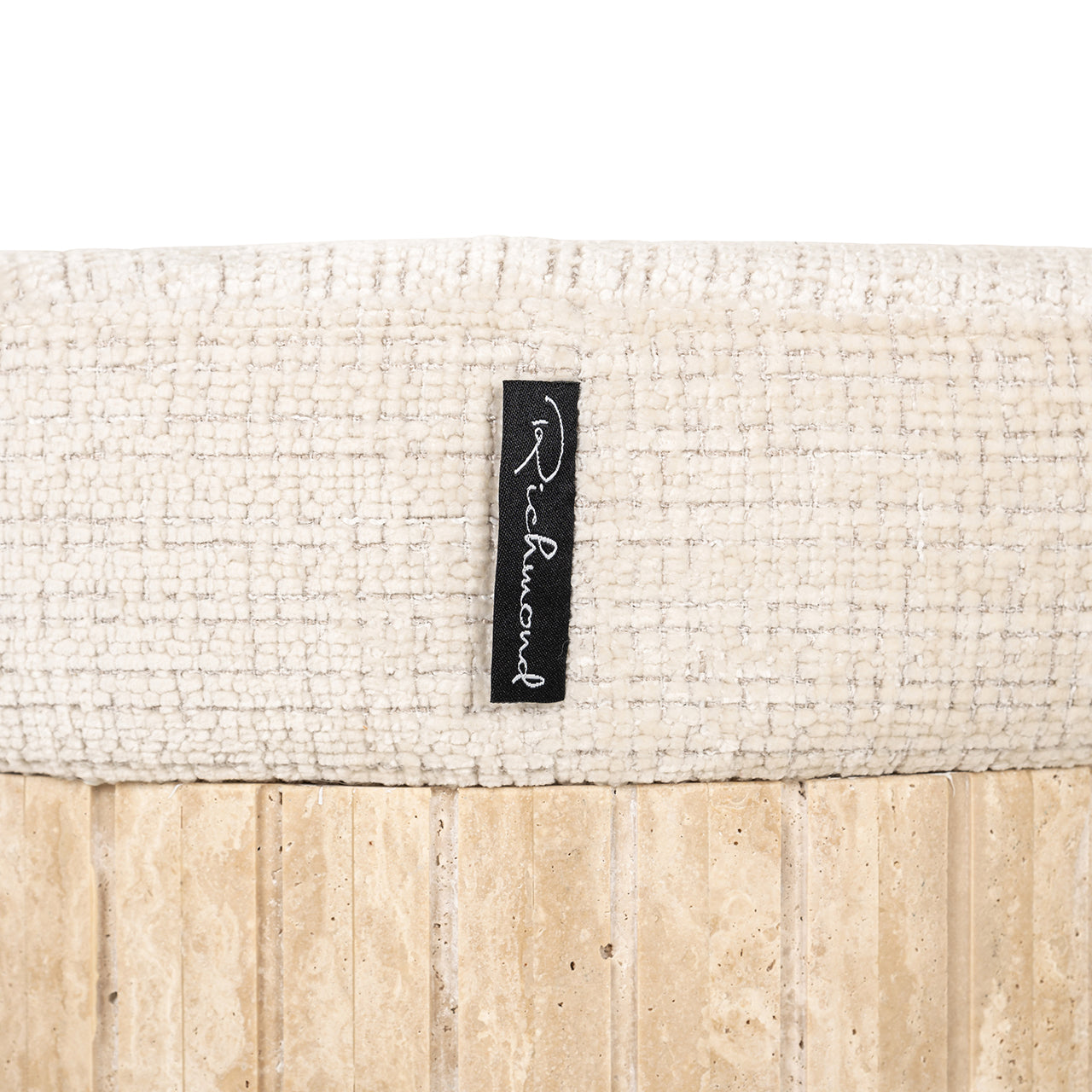 Bank Gallice naturel beige travertin