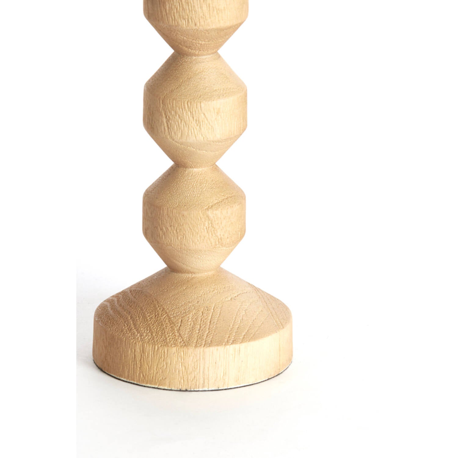 Kandelaar Dozza Ø12x25 cm M hout mat naturel