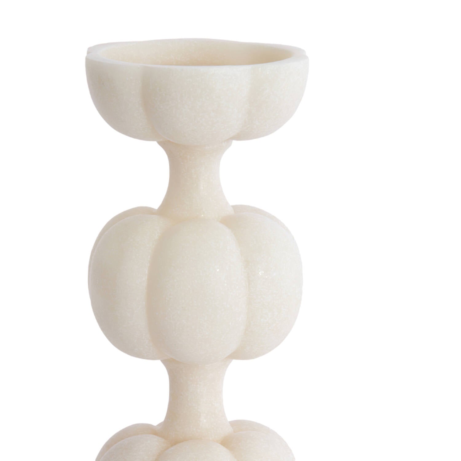 Kaarsenhouder Astoria Ø13x24,5 cm beige