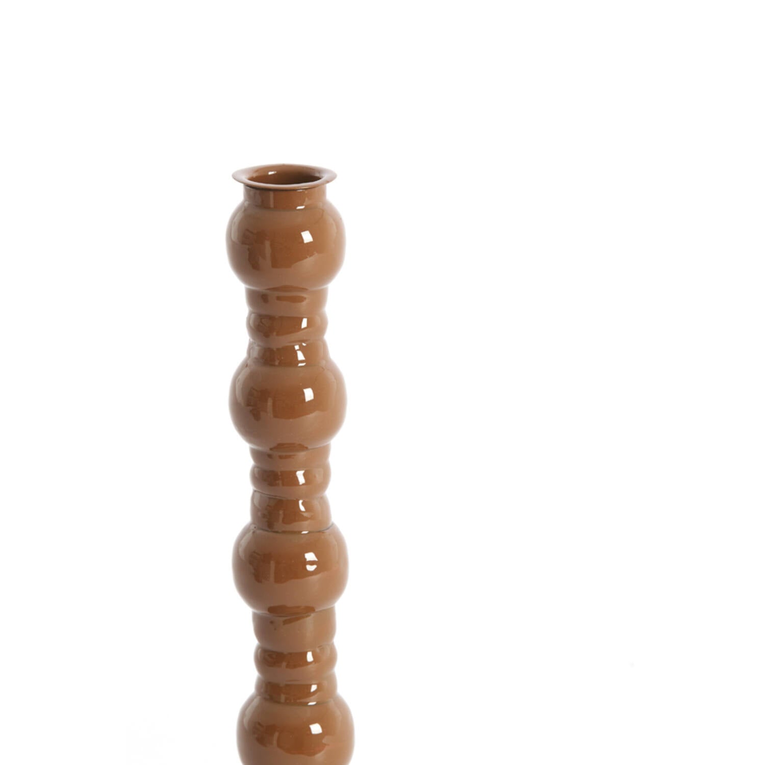 Kandelaar Aveline Ø10x25 cm caramel