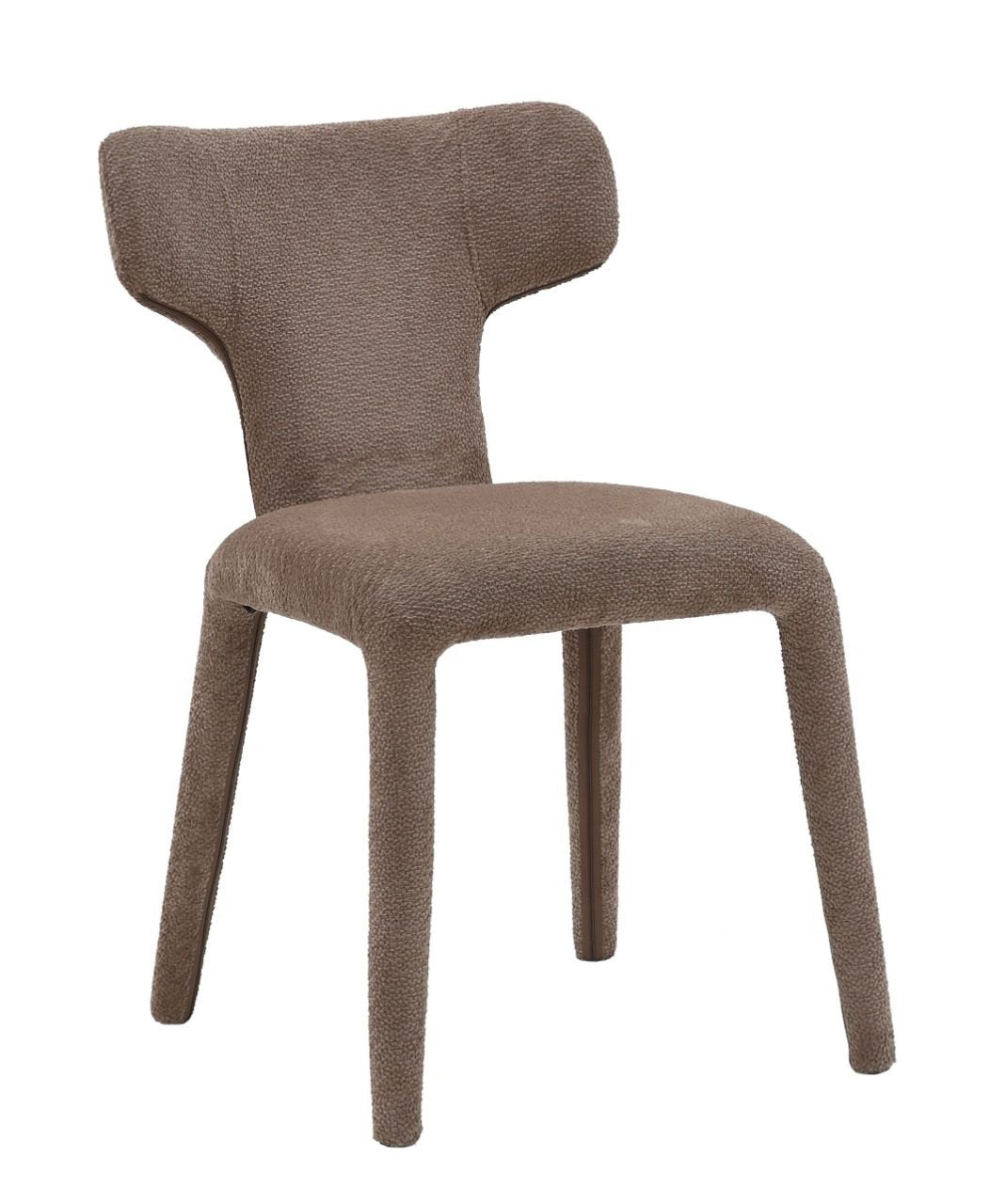 Japandi eetkamerstoel bruin