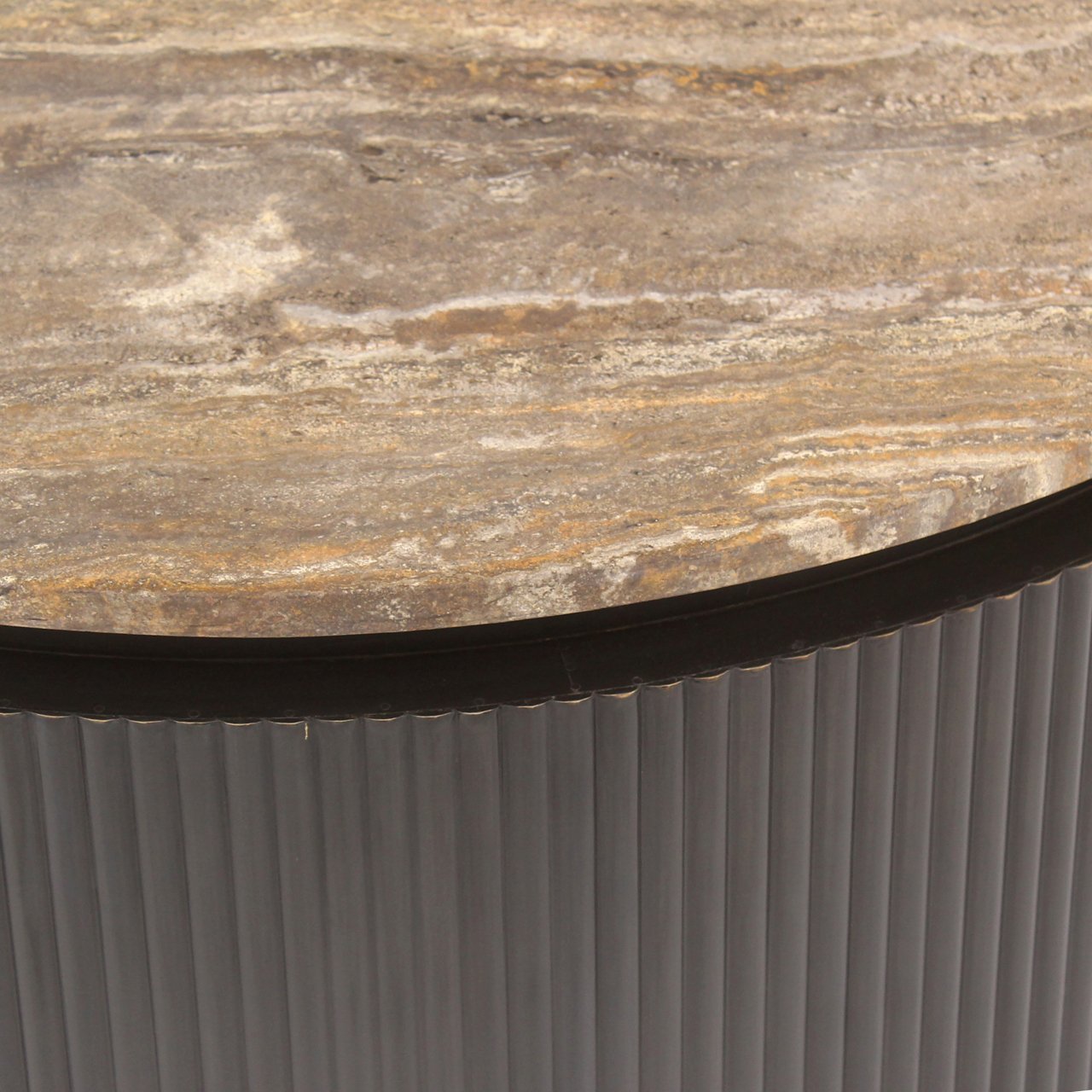 Salontafel Russo brown 90Ø