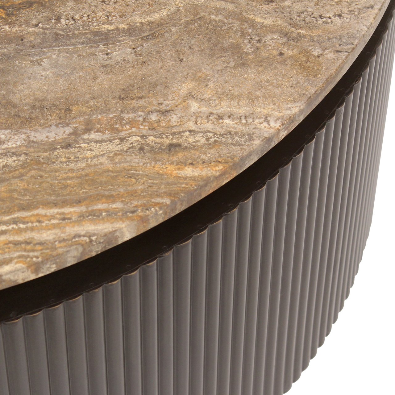 Salontafel Russo brown 90Ø