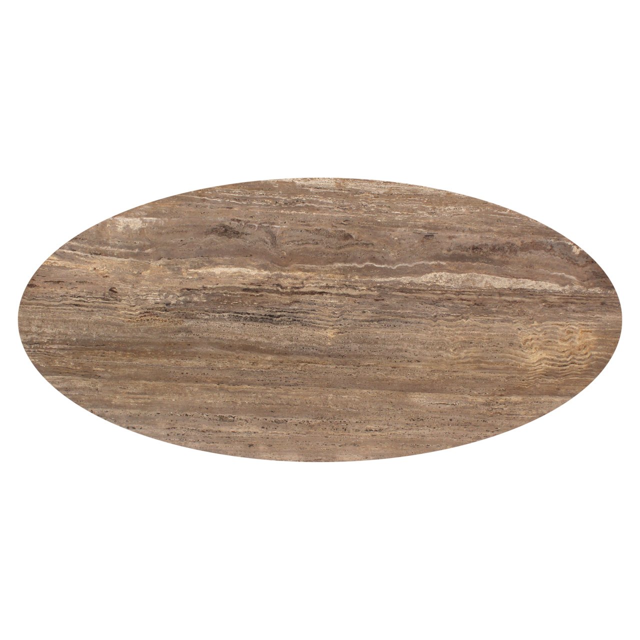 Eettafel Russo brown oval 235