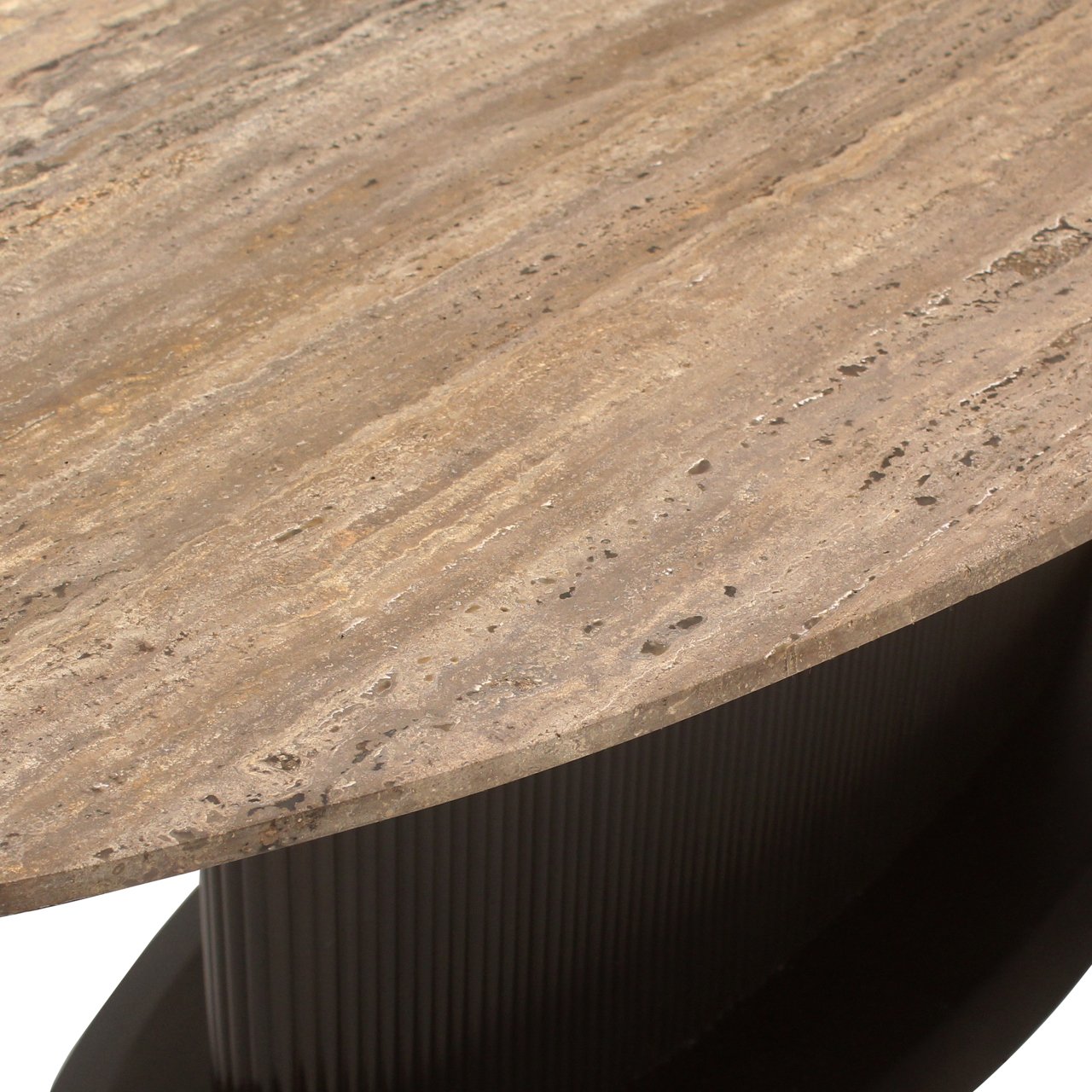 Eettafel Russo brown oval 235