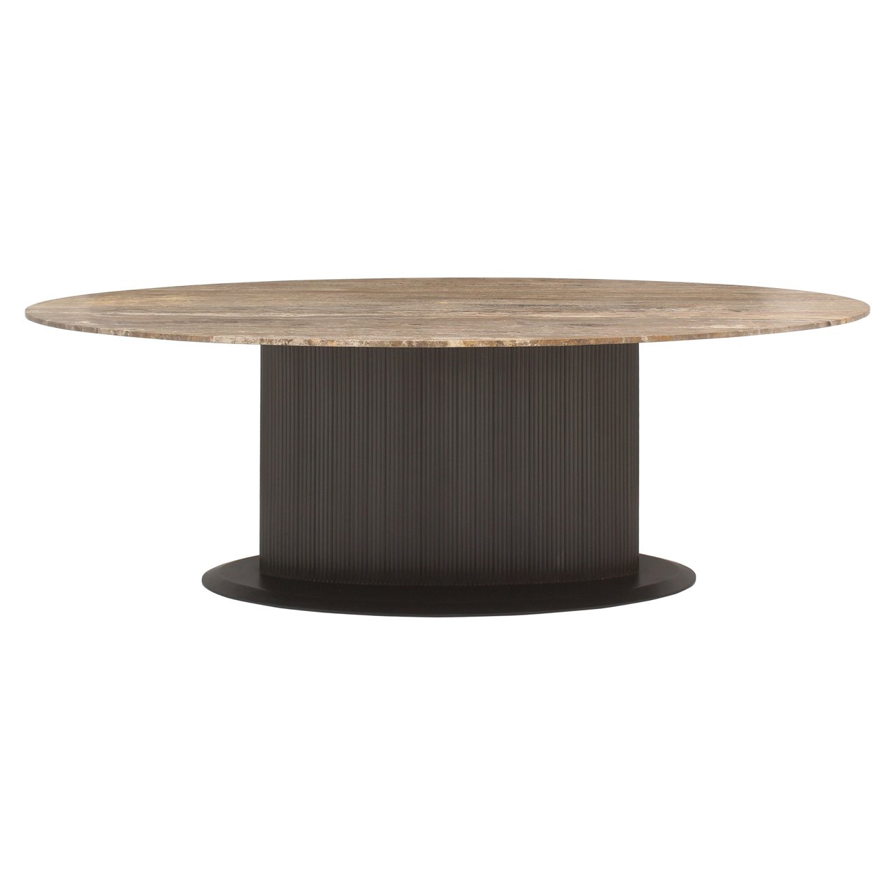 Eettafel Russo brown oval 235