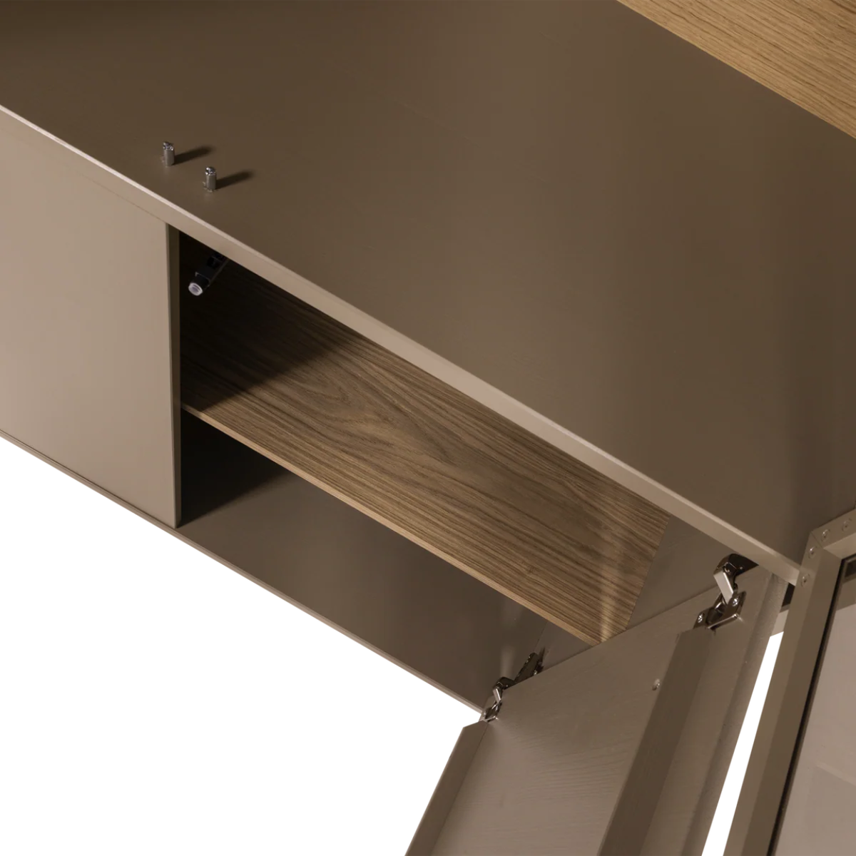 Buffetkast Casa grenen mud