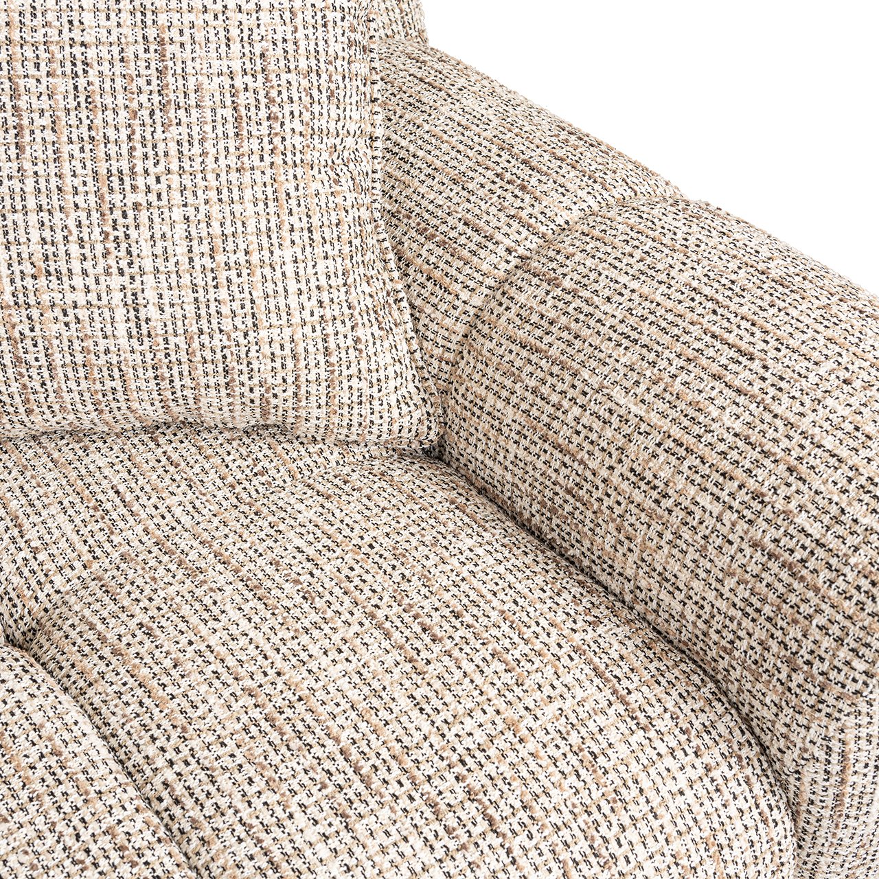 Bank Hazel 3-zits + lounge links trendy nature