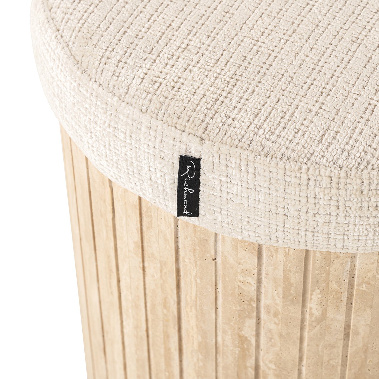 Bank Gallice naturel beige travertin