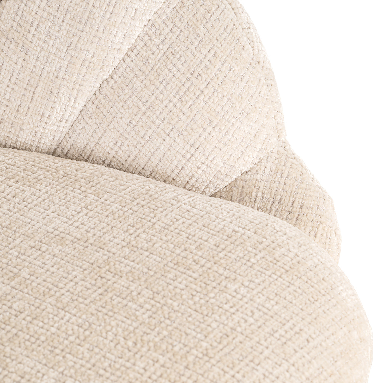 Fauteuil Blossom beige chenille