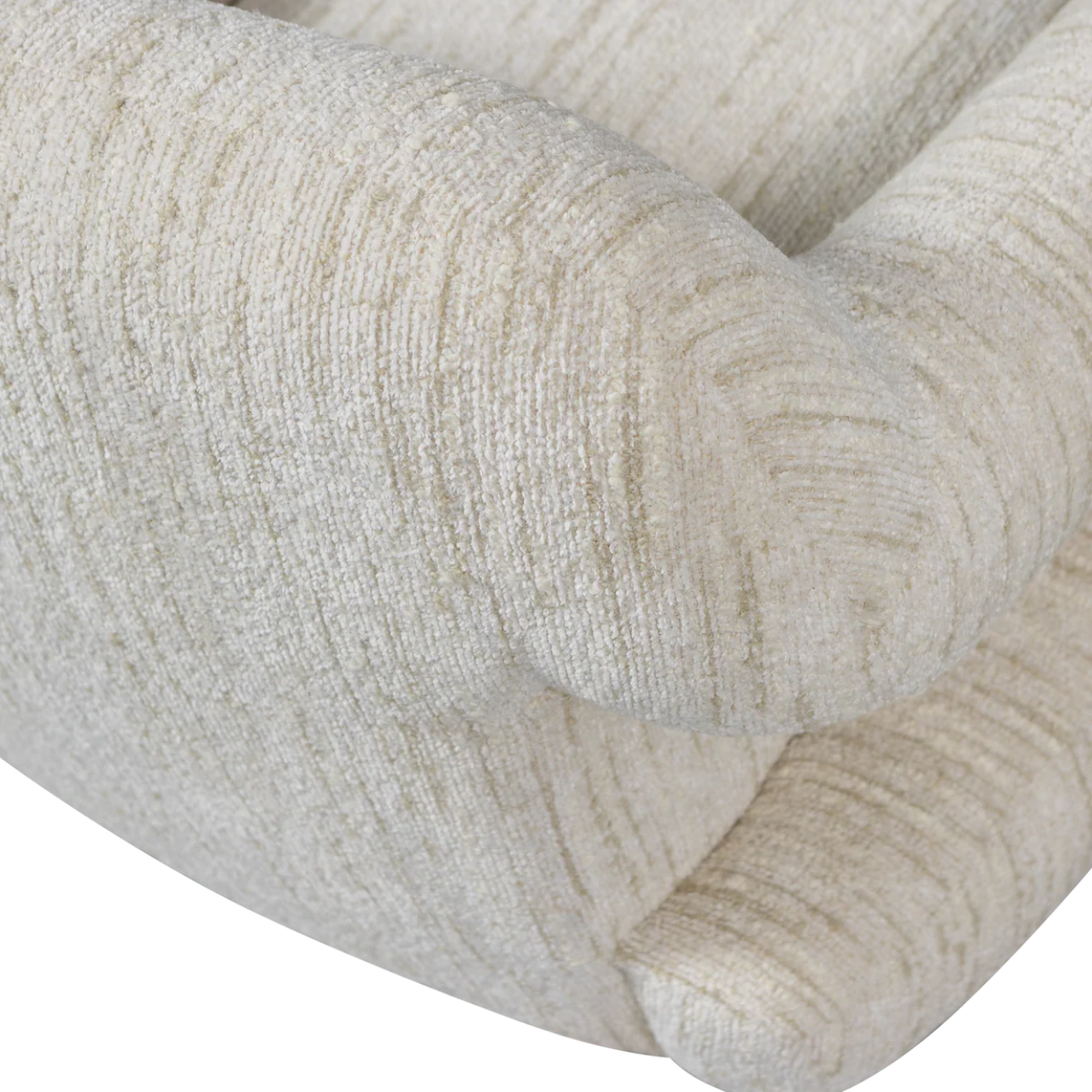 Fauteuil Folke - Chenille naturel Melange
