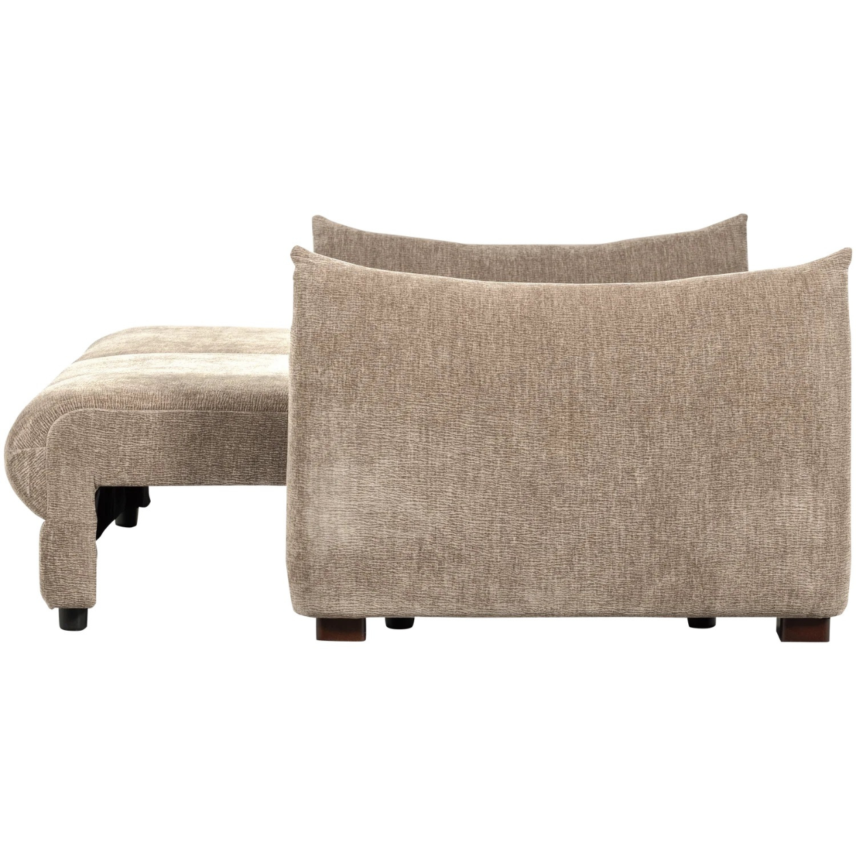 Jonne 3-zits slaapbank chenille naturel