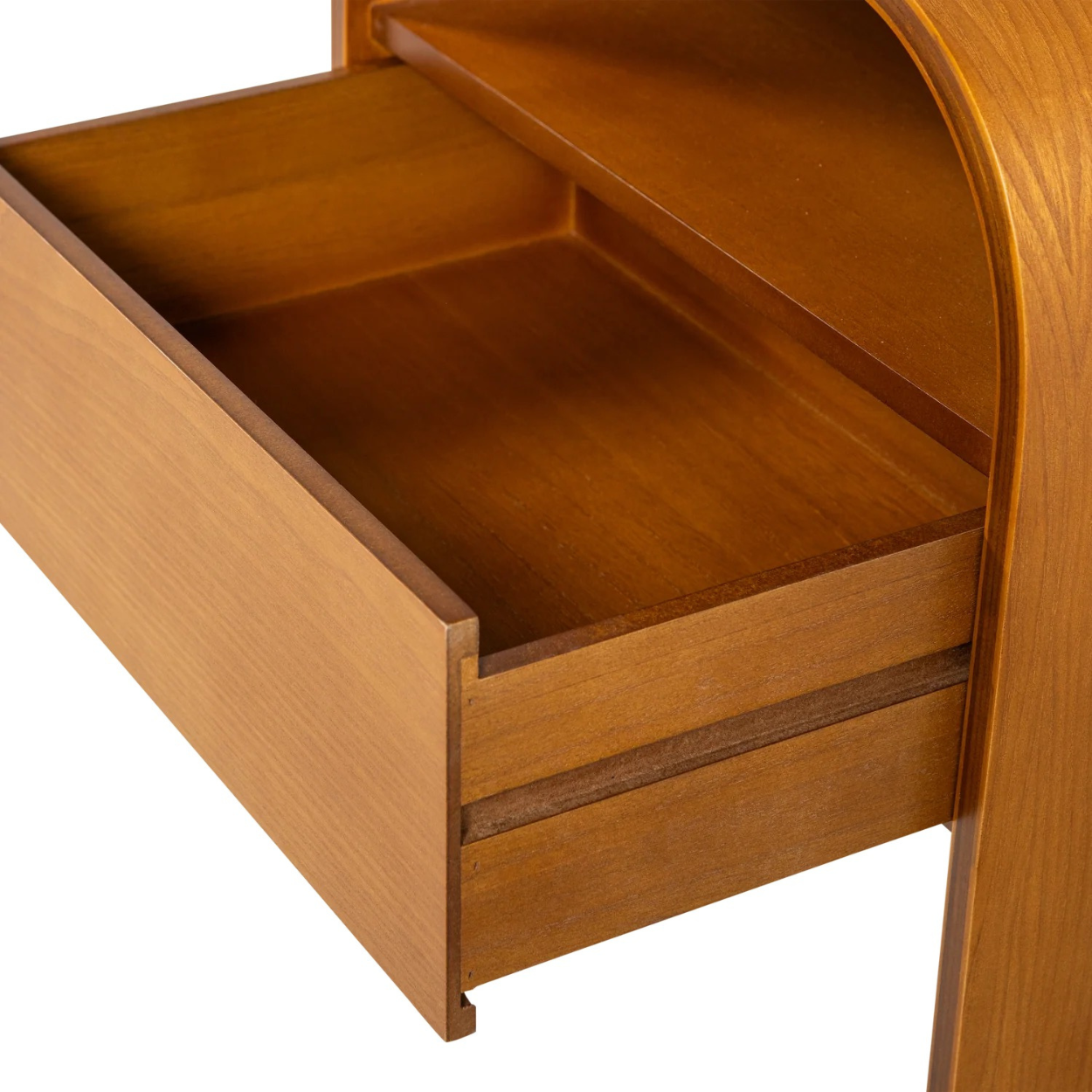 Momo nachtkastje/bijzettafel hout bruin