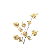 Kunsttak bloesem 115 cm cream
