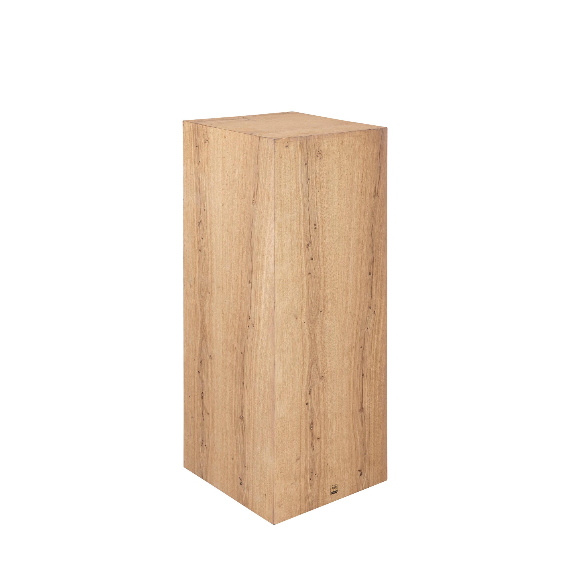 Chevar Natural Oak Wood Pedestal SV2