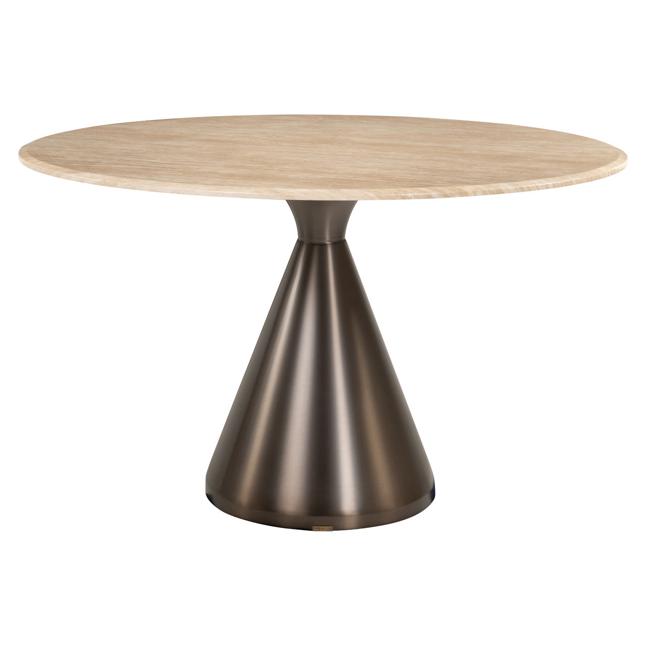 Montgommery dining table 130Ø (Beige)