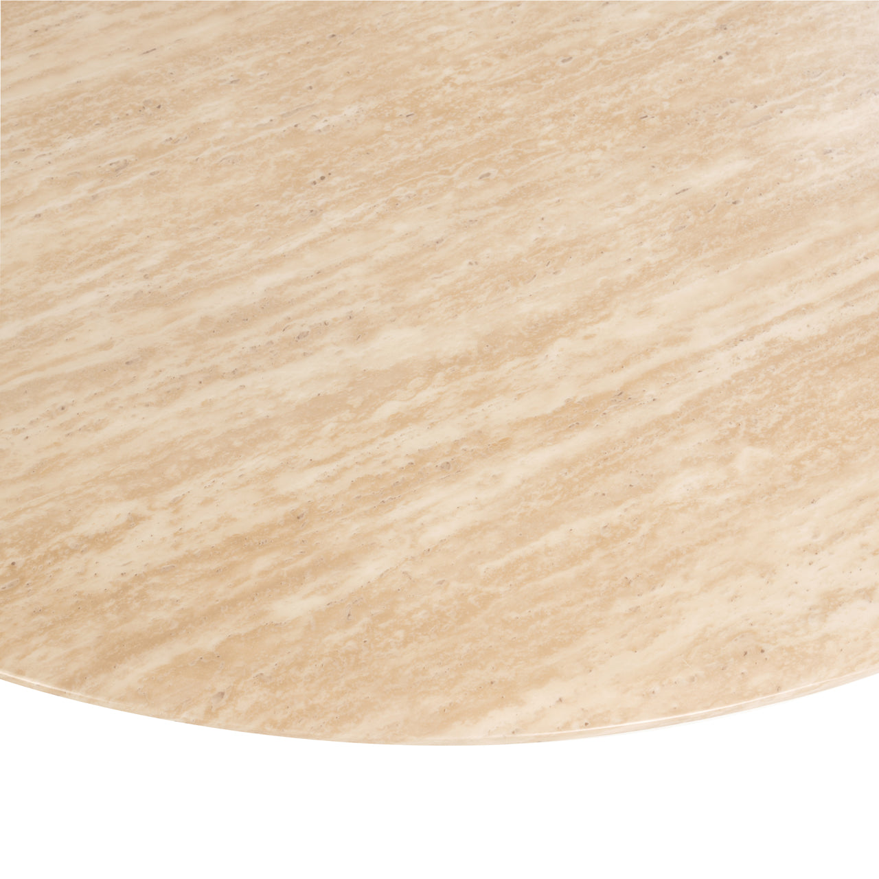 Montgommery dining table 130Ø (Beige)