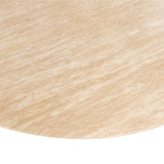 Montgommery dining table 130Ø (Beige)