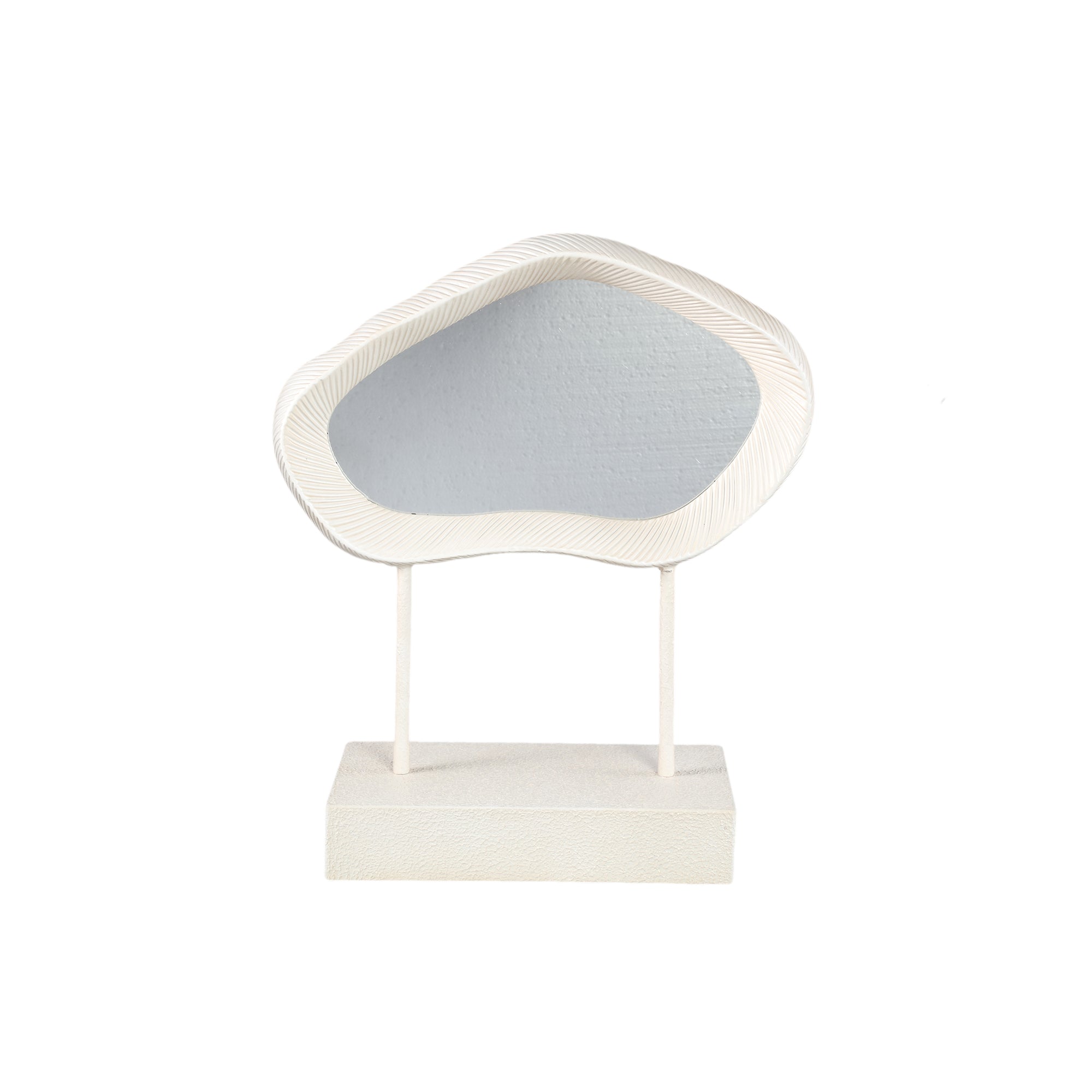 Spiegel Eilish White Poly Organic Low