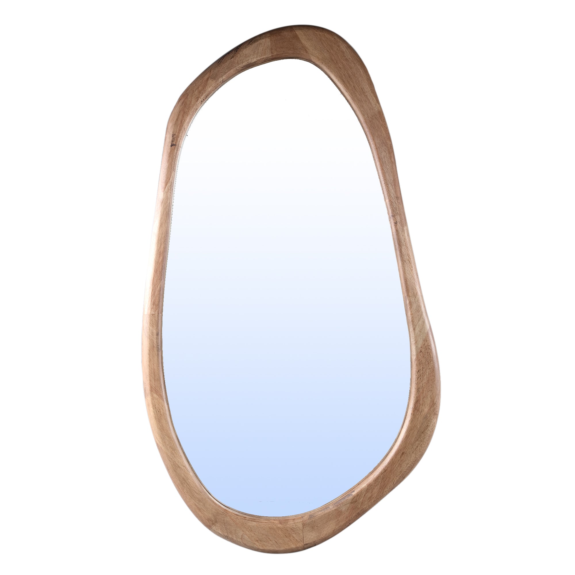 Spiegel Neelix Natural Rubberwood Organic L