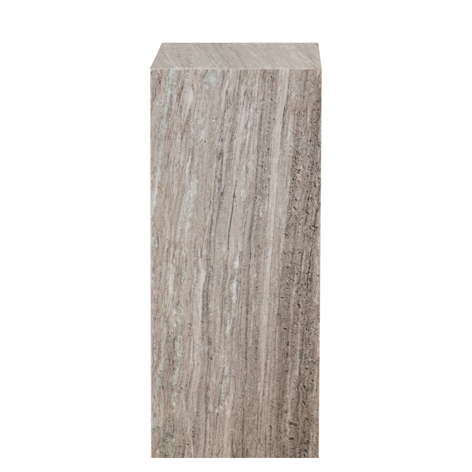 Raai Natural Marble Pedestal Rectangle