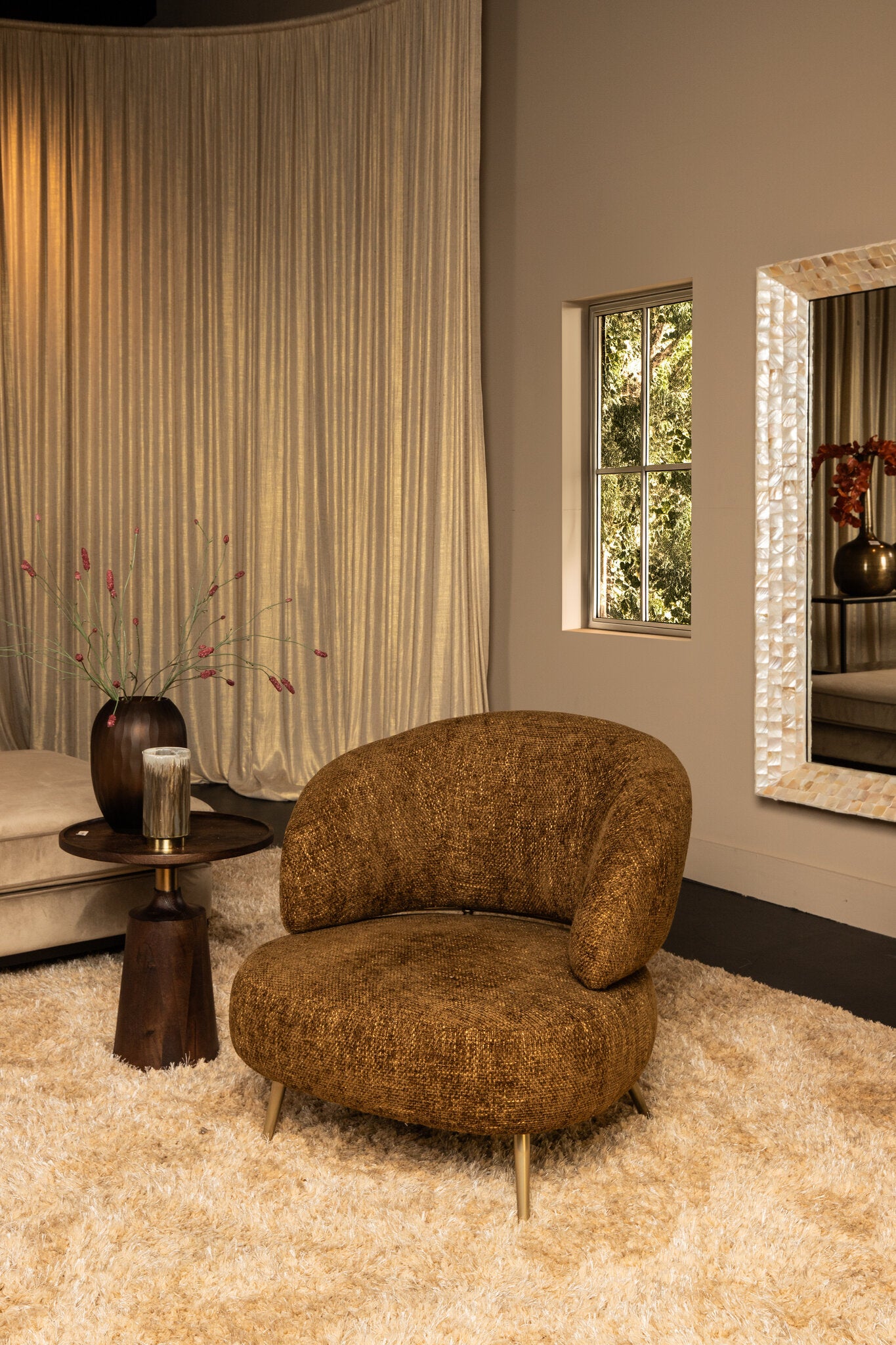 Fauteuil Franklyn Amber Green Legacy 8